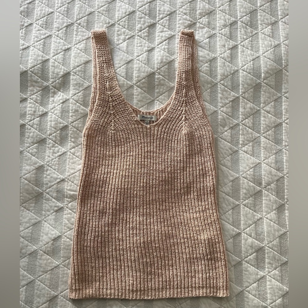 Madewell women’s knit tank top